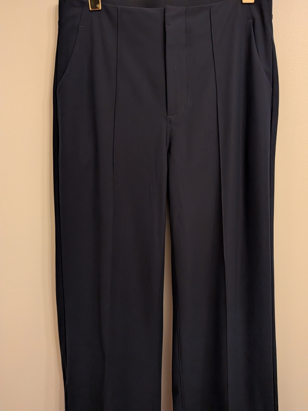 Vuori Womens Pleated Pants Navy Sm